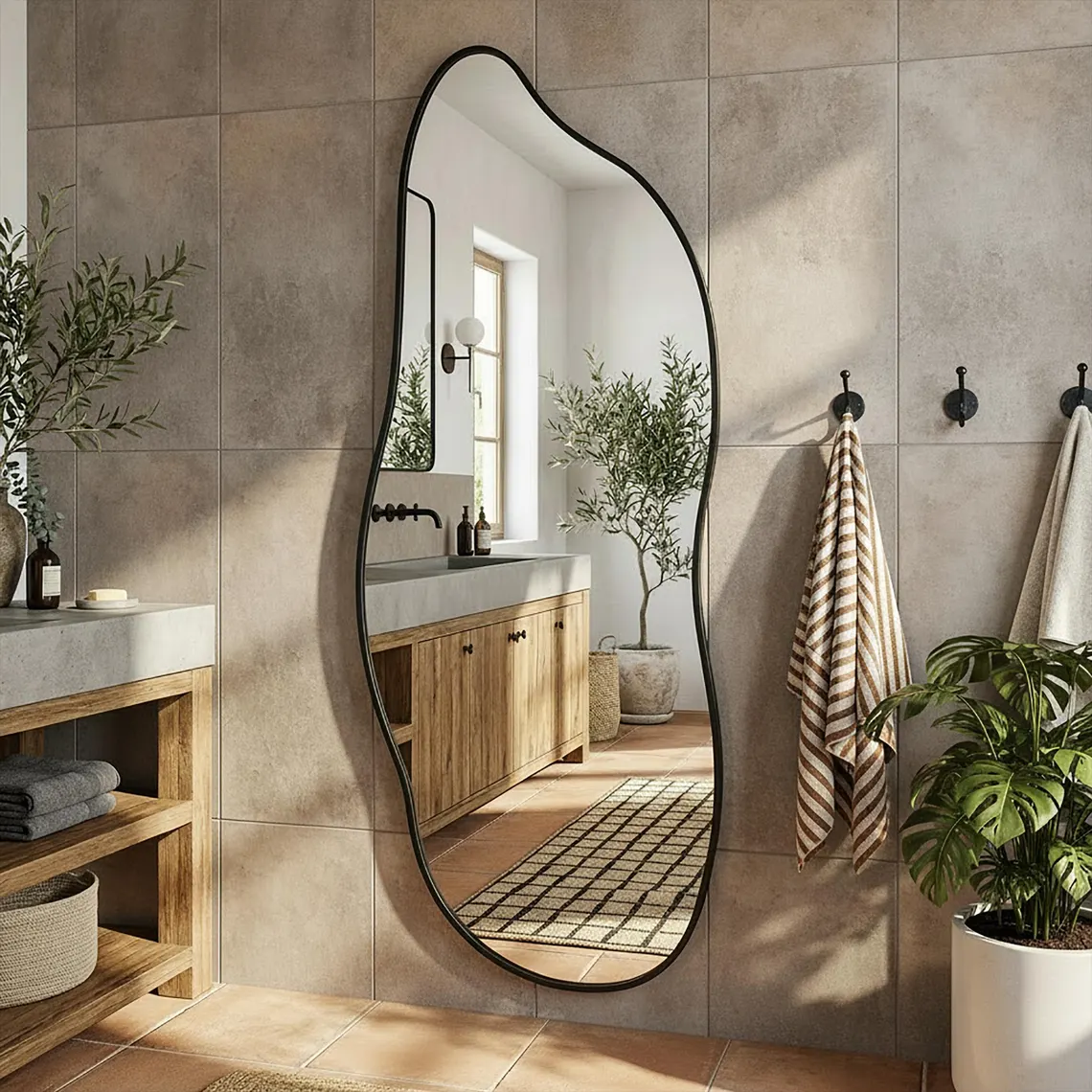 Dalga Formlu Asimetrik Ayna